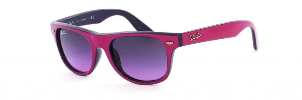 Lunettes de soleil Ray-Ban mauve